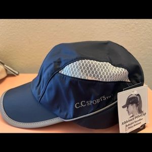 CC Sports Hat Ponytail Messy Bun